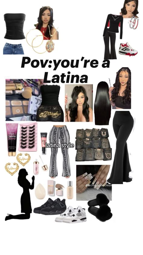 Outfits For Kali Uchis Concert, What To Get On Black Friday, Mexican Baddie Aesthetic, How To Be Latina, Fb County Outfits, Latina Vibes Outfit, Summer Latina Outfit, Fall Latina Outfits, Latina Shoes