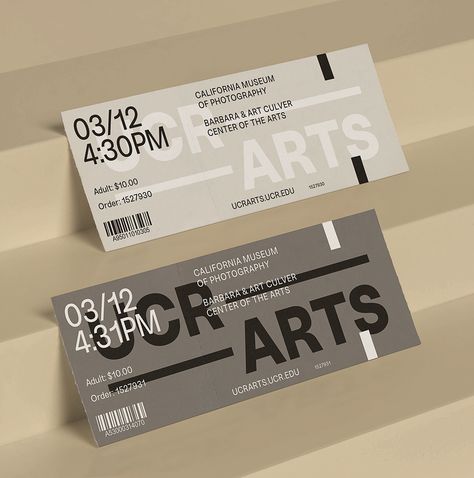 UCR ARTS on Behance Graphic Design Inspiration Typography, Instagram Museum, Reka Bentuk Grafik, Voucher Design, Museum Tickets, Desain Editorial, Ticket Design, Karten Design, Putrajaya