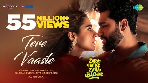 #TereVaaste is here and it's sure to tug at your heartstrings starring Vicky Kaushal and Sara Ali Khan. Tere Vaaste, Music Presents, Instrument Music, New Hindi Songs, Vicky Kaushal, Dj Songs, Audio Songs, Sara Ali Khan, Ali Khan