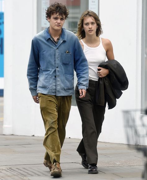 Johnny Depp's Lookalike Son, Jack, Takes a Stroll with French Model Girlfriend Camille Jansen Johnny Depps Son, Johnny Depp Kids, Jack Depp, Camille Jansen, Mens Accessories Vintage, جوني ديب, With Girlfriend, Vanessa Paradis, Op Shop