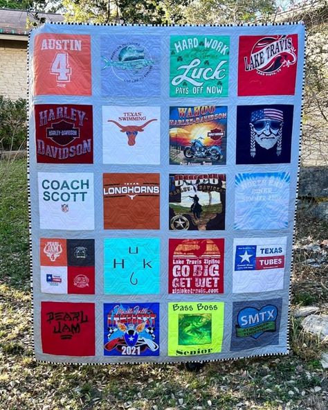 Tshirt quilt diy