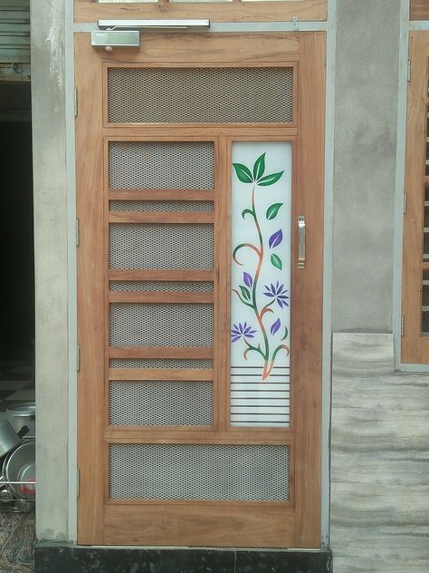 Jali Ka Door Design, Darvaja Ka Design, Jali Gate Design Wooden, Jali Wala Door Wooden, Jaali Door Design Wooden, Flush Door Design Modern Sunmica, Front Jali Door Design, Jali Door Design Modern, Jaali Door