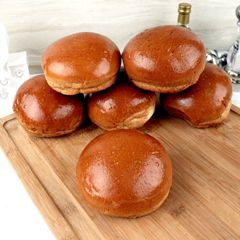 Potato Pastries, Burger Buns Recipe, Healthy Pork Recipes, Homemade Hamburger Buns, Gf Bread, Fish Recipes Healthy, Bun Recipe, Brioche Buns, Burger Buns