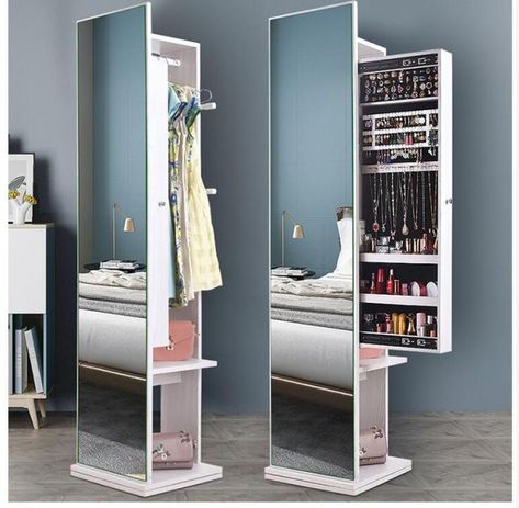 Cheap Dresser, Living Room Storage Cabinet, Dressing Table Design, Storage Mirror, Dressing Mirror, Design Bedroom, Wardrobe Design, Living Room Storage, Space Saving Furniture