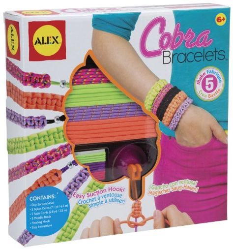 Alex Toys, Creative Arts And Crafts, Crochet Simple, Bracelet Kits, Crafts For Girls, Toy Craft, Creative Hobbies, Bracelet Crafts, Craft Shop