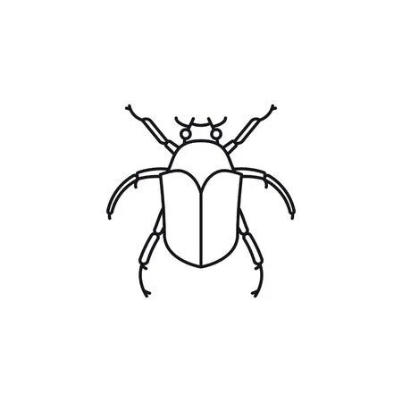 Cute June Bug Tattoo, June Bug Tattoo Simple, June Bug Art, Small Bug Tattoo Simple, Junebug Tattoo, June Bug Tattoo, Simple Line Tattoo, Bugs Drawing, Prison Art