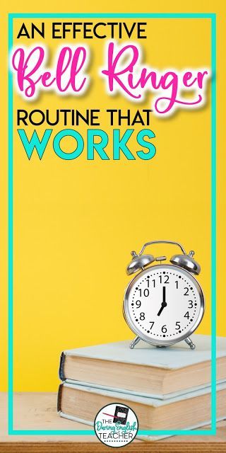 An effective bell ringer routine for the secondary ELA classroom. #highschoolenglish #2ndaryELA #teacherspayteachers #teachers #teacherorganization Math Bell Ringers Middle School, Bellringers For Middle School Ela, Ela Bell Ringers Middle School, High School Bell Ringers, Bell Ringers For High School, Bell Ringers For Middle School, Math Bell Ringers, Secondary Ela Classroom, High School English Classroom