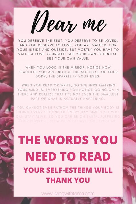 You want to improve your self confidence. Gain self-esteem. Feel good about yourself. Be happy. I get that, I want you to be happy too! So when I wrote this letter, I knew it had to be shared. Writing a letter to yourself can be amazing therapy, and will help your mental health so you can feel empowered and be your best self. You NEED to read these words, so you can embrace who you are.  . | your potential | self-care | mental health | love yourself | #selflove | #selfcare | letter to myself | Love Letters For Myself, Writing A Love Letter To Yourself, Letter To Self Therapy, How To Write A Love Letter To Yourself, A Letter For Myself, Love Letters To Self, Love Letter For Myself, Dear Me Letter To Myself Positive, Letter To Myself Future