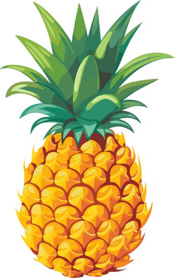 Pineapple Fruit Illustration Pineapple Aesthetic, Pineapple Texture, Pineapple Design Art, Pineapple Farm, Pineapple Botanical Illustration, Pineapple Vector Illustration, Pineapple Abstract, Pineapple Illustration, Pineapple Fruit