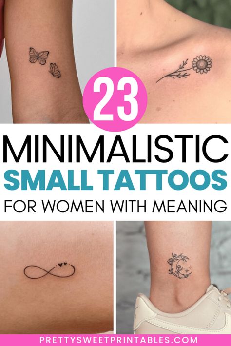 Mini Tattoos With Meaning For Women, Women’s Small Tattoos, Deep Meaning Tattoos For Women, Small Tattoos Ideas With Meaning, Tiny Tattoo Ideas With Meaning, Tiny Wrist Tattoos With Meaning, Cute Simple Tattoos With Meaning, Small Woman Tattoos, Cute Tiny Tattoos With Meaning