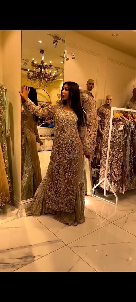 Light Pink Long shirt front embroidery full back bottom border with jamawar same color sharara Garara With Long Shirt, Long Shirt With Sharara, Garara Dress, Heavy Dresses, Fashion Design Dress, Indian Fashion Dresses, Design Dress, Cut Shirts, Long Shirt