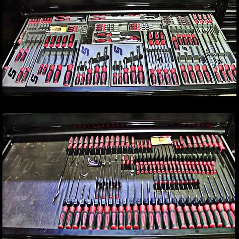 Us General Tool Box, Custom Tool Boxes, Tool Chest Organization, Inspection Mirrors, Small Parts Storage, Organizers Storage, Socket Organizer, Garage Tool Organization, Tool Box Organization