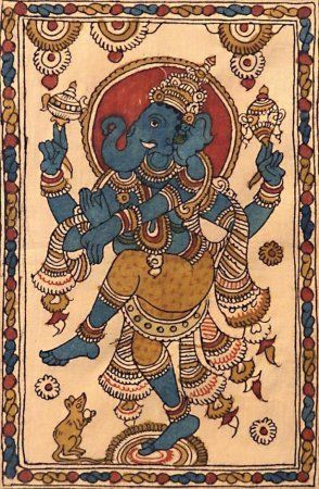 Ganesh Art Paintings, Painting Styles, Kerala Mural Painting, Kalamkari Painting, Pichwai Paintings, Ganesh Art, Indian Painting, Hinduism Art, Vedic Art