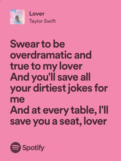 Taylor Swift Love Songs, Lover Taylor Swift, Diy Gift For Bff, Lover Taylor, Taylor Swift Song Lyrics, Future Aesthetic, Taylor Songs, Paper Rings, Music Journal