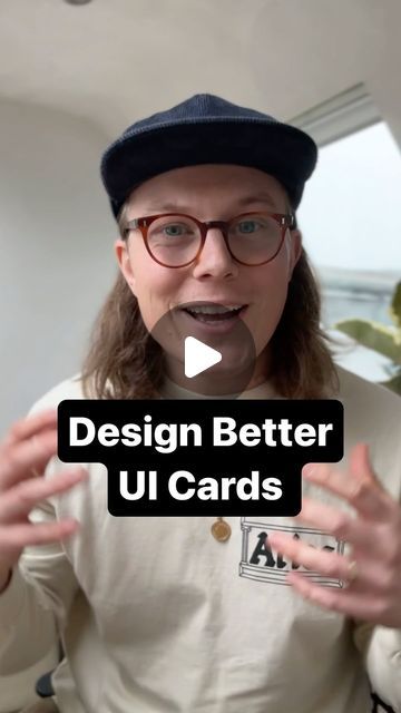 Zander Whitehurst | UX/UI on Instagram: "Design better UI Cards, Supafast! Today I’m gonna show you how with a few small tweaks you can go from a basic card to an awesome card. I hope this helps and if you wanna build your UI skills checkout my UI and Figma courses on Memorisely. Cheers for your support 🤙" Card Ux Design, Ux Card Design, Ui Cards Design, Zander Whitehurst, Cards Ui Design, Product Card Ui, Ui Card Design, Card Design Ui, Card Ui Design