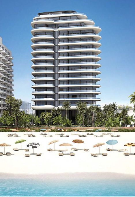 Koolhaas and Foster to work alongside Hollywood duo on Miami Beach Parametric Tower, Faena House, Faena Miami, Beach Building, Condominium Architecture, Beach In Florida, Apartments Exterior, Luxury Townhouse, Hotel Beach