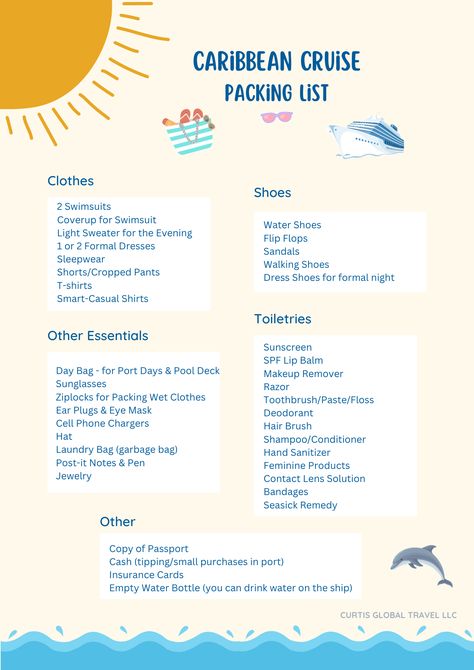 Ship Cruise Outfits, Bahama Packing List, Cruise Ship Packing List Travel Tips, Packing List Cruise Caribbean, 7 Day Cruise Packing List Clothes, 11 Day Cruise Packing List, Packing List For Cruise Caribbean, Cruise Bahamas Outfits, Packing List For A Cruise