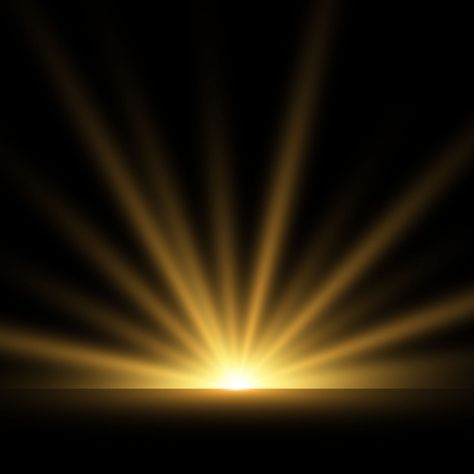 Golden glowing lights effects isolated o... | Premium Vector #Freepik #vector #star #light #sun #glitter Light Symbol Design, Lights Png Effect, Glow Overlay, Sun Effect, Dslr Blur Background, Png Light, Sun Dawn, Light Overlay, Light Effect Png