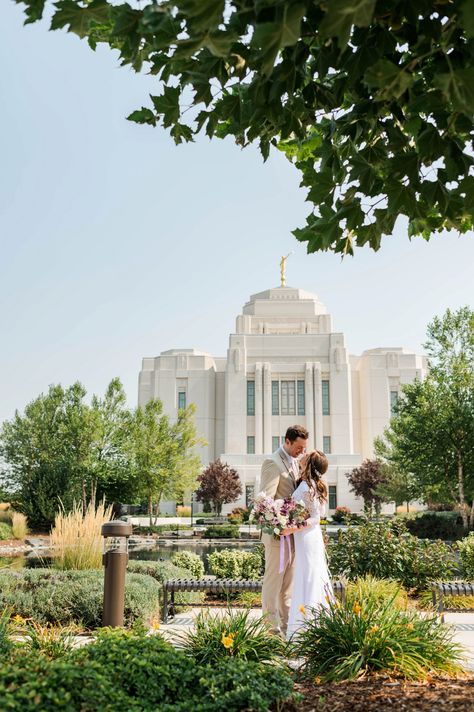 LDS Meridian Temple Wedding | Kyle + Brittin Meridian Temple Wedding, Lds Wedding Pictures, Lds Temple Wedding Pictures, Lds Wedding Photos, Meridian Temple, Lds Marriage, Temple Wedding Pictures, Temple Wedding Photos, Temple Marriage