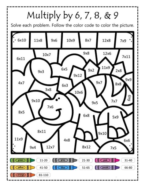 Multiplication Color By Number Free Worksheets, Color Multiplication Worksheets, Color By Multiplication Worksheet, 9 Times Tables, Color By Multiplication, Multiplication Coloring Worksheets, Color By Number Multiplication, Multiplication Color By Number, Multiplication Facts Worksheets