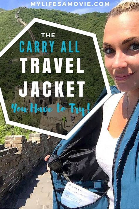 The Carry-All Travel Jacket You Have to Try! There's literally a pocket for everything! Usa San Francisco, Solo Travel Quotes, Solo Travel Destinations, Travel Jacket, Solo Travel Tips, Travel Destinations Asia, Budget Travel Tips, Travel Articles, Solo Female Travel