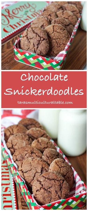 Chocolate Snickerdoodles, Snickerdoodle Cookies Easy, Dessert Holiday, Dessert Oreo, Snickerdoodle Cookie, Chewy Chocolate Cookies, Snickerdoodle Cookies, Cooking Bacon, Snickerdoodle Cookie Recipes