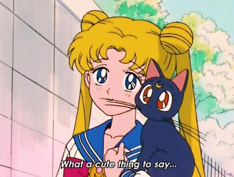 What's the nicest thing someone said to you? (Like sailormoon? Follow @sailormoon.says !! 💖) . . . . . #sailormoon #sailormoontattoo… Usagi Tsukino, Sailor Moon, Computer, Moon, Black