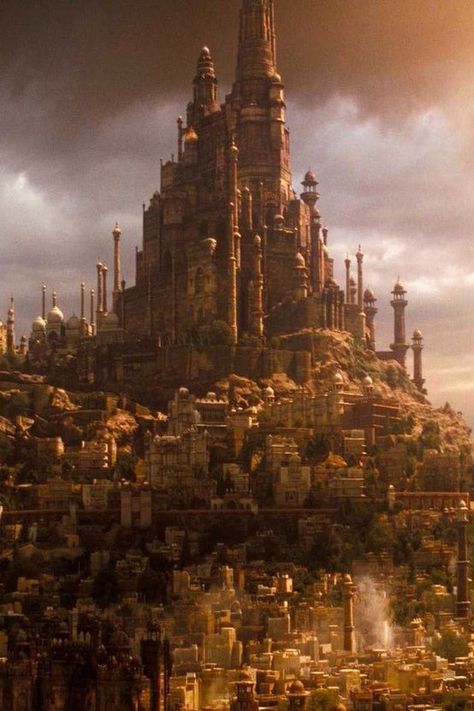 how to describe a fantasy city Tall Castle, Dunia Disney, Creature Fantasy, Helsingor, Foto Langka, Heroic Fantasy, Temple Art, Fantasy City, Fantasy Castle