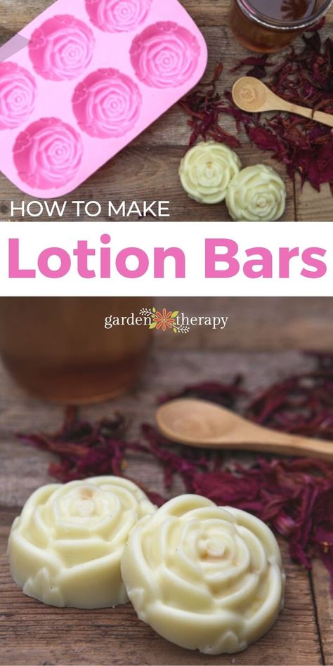 Making Soaps, Lotion Bars Diy, Rose Lotion, Homemade Lotion Bars, Lotion Bars Recipe, Spa Recipes, Lotion Recipe, How To Make Rose, Bath Melts