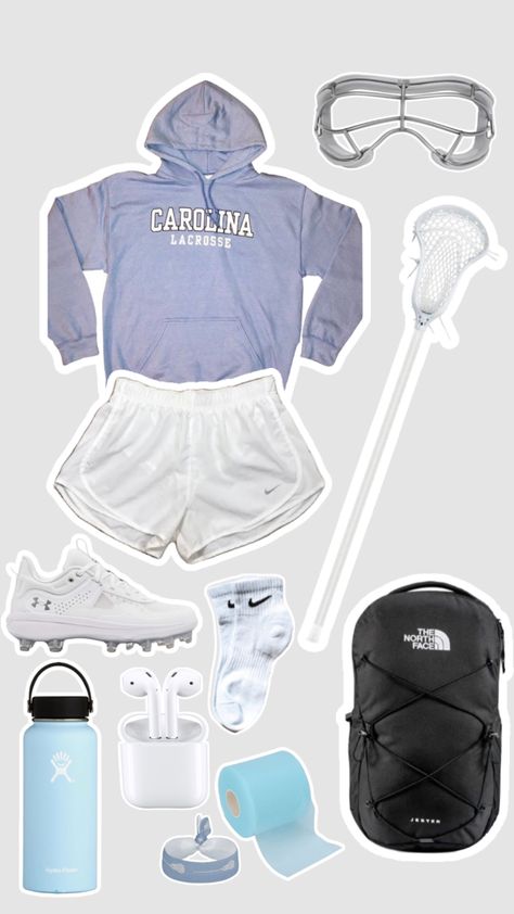 #lacrosse #lax practice fit and gear!! Lacrosse Practice Outfits, Lacrosse Pictures, Lacrosse Drawing, Lax Aesthetic, Lacrosse Fits, Girls Lacrosse, Lacrosse Hairstyles, Lacrosse Aesthetic, Preppy Lacrosse