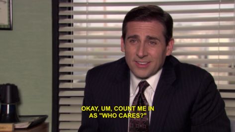 Michael Scott Quotes, The Office Show, Office Memes, Office Quotes, Senior Quotes, Parks N Rec, Michael Scott, Office Humor, Tv Show Quotes