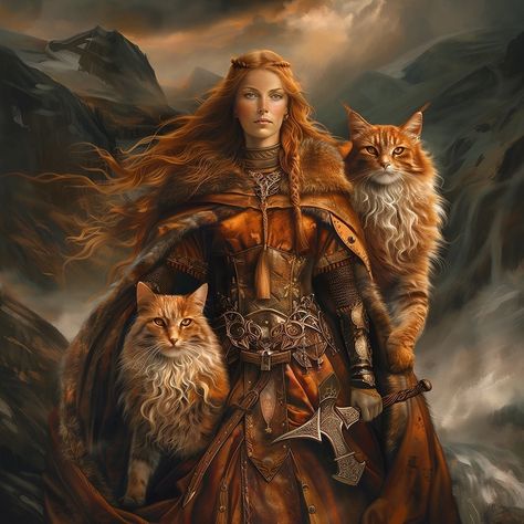 Freya Mythology, Asatru Art, Nordic Magic, Norse Pantheon, Norse Goddess Of Love, Freya Goddess, The Valkyries, Arte Viking, Goddess Of Fertility