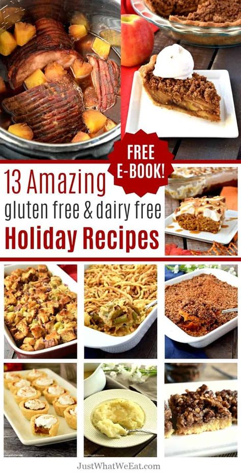 Gluten Free Christmas Dinner, Dairy Free Holiday Recipes, Dairy Free Thanksgiving Recipes, Dairy Free Thanksgiving, Gluten Free Dairy Free Dinner, Gluten Free Christmas Recipes, Gluten Free Holiday Recipes, Gluten Free Thanksgiving Recipes, Gluten Free Holiday