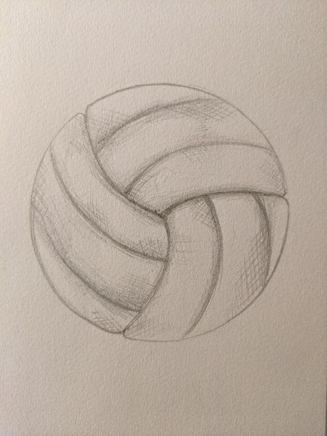 Volleyball Sketch, Volleyball Drawing, These Things Happen, Cute Easy Doodles, صفحات التلوين, Meaningful Drawings, Cool Pencil Drawings, Nobody Knows, Easy Doodle Art