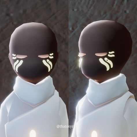 (Beta Spoilers) Season of Aurora Cosmetics Sky Cotl Mask Design, Sky Cotl Season Of Aurora, Season Of Aurora Sky Cotl, Sky Cotl Cosmetics, Aurora Sky Cotl, Sky Cosmetics, Sky Outfit, Aurora Sky, Sky Children Of The Light