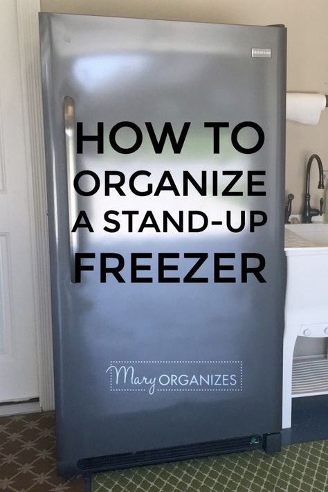 Deep Freezer Organization, Freezer Storage Organization, Freezer Organization, Garage Organize, Freezer Storage, Refrigerator Organization, Refrigerator Storage, Diy Garage Storage, Upright Freezer