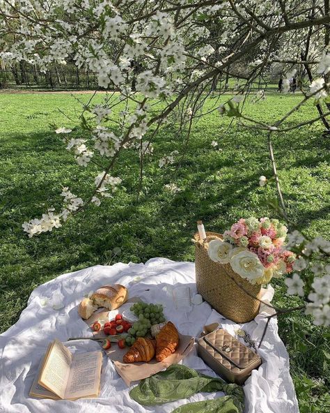 Picnic Inspiration, Picnic Date, Cottage Core Aesthetic, Cottagecore Aesthetic, Spring Aesthetic, + Core + Aesthetic, Spring Vibes, A Picnic, Summer Picnic