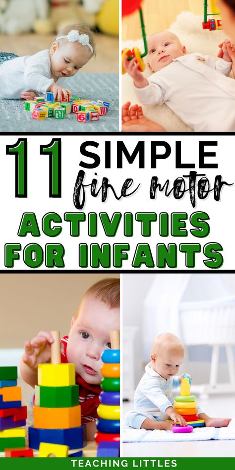 Health And Physical Development Activities For Infants, Reaching And Grasping Activities For Infants, Cognitive Development Activities Infants, Infant Brain Development Activities, Infant Fine Motor Activities Daycare, Fine Motor Skills Activities Infants, Fine Motor Infants, Montessori Activities For Infants, Physical Development Activities For Infants