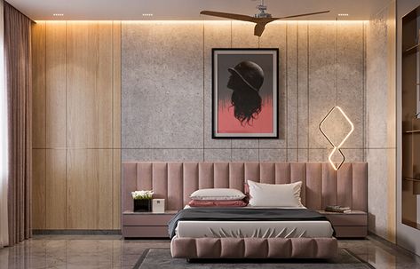 DAUGHTER_BEDROOM on Behance False Ceiling Designs For Bedroom, Bad Room Design, Bedroom 2022, Pop False Ceiling, Bedroom Decor Aesthetic, False Ceiling Design Ideas, Bedroom Pop Design, False Ceiling Designs, Ceiling Design Ideas