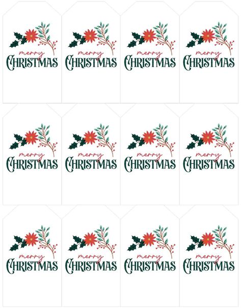 Merry Christmas Stickers Printable Free, Merry Christmas Labels Free Printable, Merry Christmas Tags Printable Free, Christmas Labels Printables Free, Christmas Tags Printable Free Templates, Christmas Gift Tags Printable Templates, Christmas Tags To Print, Free Printable Christmas Labels, Gift Tag Template Free Printable