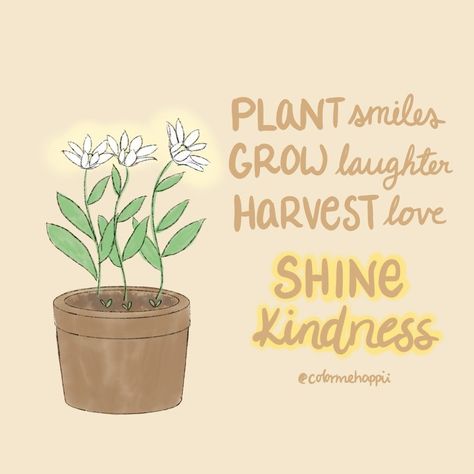 Kaitlyn • Drawing Positivity on Instagram: “What will you choose to plant today?  Find me at @colormehappii for more dashes of color, positivity and inspiration! . . . . . . . . .…” Plants Quotes Life Inspiration, Tree Planting Quotes, Planting Seeds Quotes, Short Flower Quotes, Garden Quotes Signs, Plant Quotes, Growing Quotes, Plant Rack, Plants Quotes