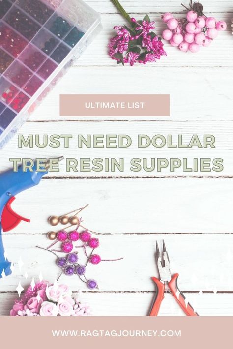 Resin Craft Organization, Dollar Store Resin Crafts, Dollar Tree Resin, Craft Storage Box, Resin Art Supplies, Resin Supplies, Bead Storage, Washable Paint, Resin Craft