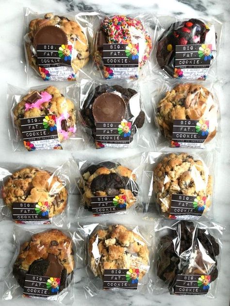 Brownie Packaging, Bake Sale Packaging, Kek Lapis, Bakery Cookies, Cookie Bakery, Baking Packaging, Dessert Packaging, Cookie Business, Best Bakery