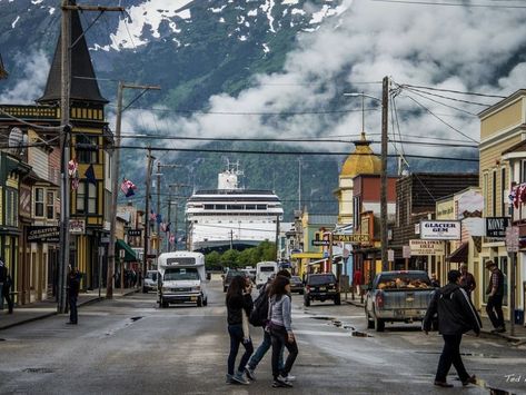 Coaster Inspiration, Broadway Street, Klondike Gold Rush, Skagway Alaska, Planet Coaster, Visit Alaska, Kenai Fjords, Local Gifts, Denali National Park