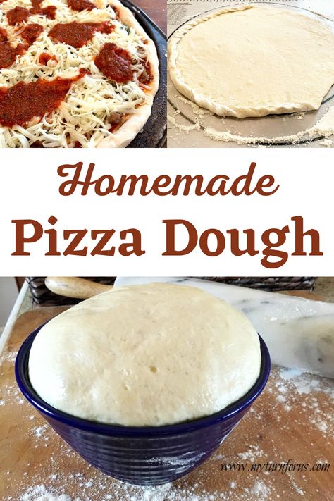 This is an easy Basic Pizza dough to make pizza from scratch at home. It's a yeast dough recipe that makes 2 homemade pizzas. #PizzaFromScratch #HomemadePizzaDough #MyTurnforUs #PizzaAtHome #HomemadePizzas #BasicPizzaDough The Best Homemade Pizza Dough, Best Homemade Pizza Dough, Stromboli Recipes, Pizza Dough From Scratch, The Best Homemade Pizza, Thick Crust Pizza, Homemade Pizzas, Yeast Packet, Best Homemade Pizza