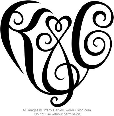 Script Tattoos, Monogram Tattoo, Heart Drawings, J Tattoo, A Tattoo Design, K Tattoo, Shape Tattoo, Initial Tattoo, Tree Of Life Tattoo