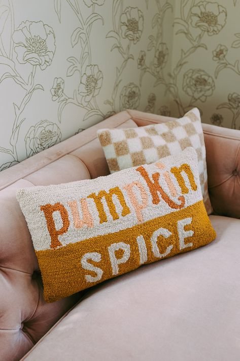 Embrace the warmth and comfort of the season with our Pumpkin Spice Pillow, designed to add a cozy touch to your home decor. With its inviting warm tones and plush texture, this pillow is the perfect accessory for creating a snug and inviting atmosphere. It's all in the Details Color: Multi Size: L 20" X W 12" Polyester And Cotton; Removable Polyfill Insert Fall Festivities, Fall Pillows, Fall Home, Fall Decorations, Halloween Home Decor, Fall Festival, Halloween House, Autumn Home, Fall Home Decor