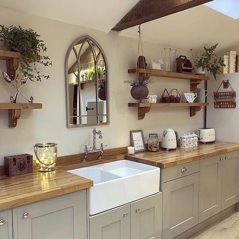 Kitchen windows above sink