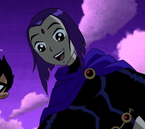 Grunge Pfp Girl, Old Teen Titans, Teen Titans Raven, Raven Teen Titans Go, Robin And Raven, Raven Beast Boy, Original Teen Titans, Dc Icons, Raven Teen Titans