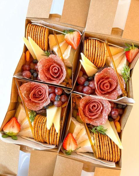 Charcuterie Cups & Boxes | Grazing Box SD Personal Charcuterie Box Ideas Wedding, Charcuterie Boxes For Weddings, Charcuterie Board One Person, Charcuterie Box Individual, Snack Boxes For Adults Party, Charcuterie Board Ideas For One Person, Personal Size Charcuterie Board, Prepackaged Charcuterie Board, Individual Grazing Cups